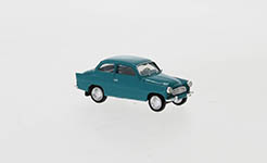 101-27458 - 1:87 Skoda Octavia, blau, 1960